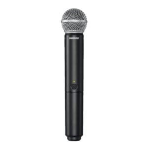 Shure - Funk-Handmikrofon mit robuster Metallkapsel für Sprache und Gesang