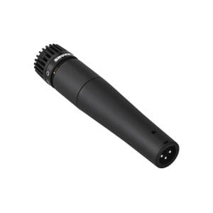 Shure SM57 dynamisches Instrumentenmikrofon mit XLR-Anschluss für Snare, Gitarrenverstärker und Live-Sound